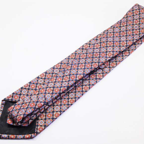 Stefano Ricci Multicolor Geometric 100% Silk Tie - Picture 4 of 11